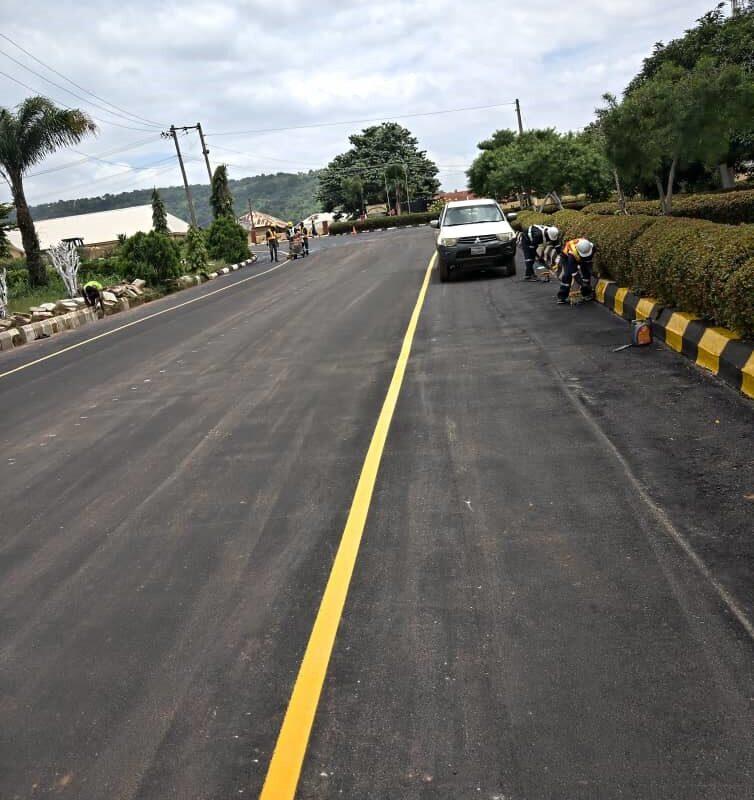 Construction of Anglican Cathedral Road Nsukka